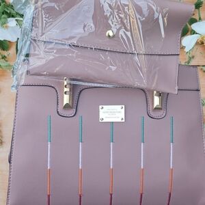 Pink Women's Bag Set